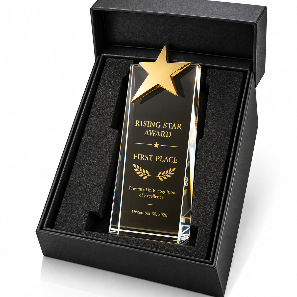 Liberty Rising | Veterans Day Crystal Star Military Recognition Award