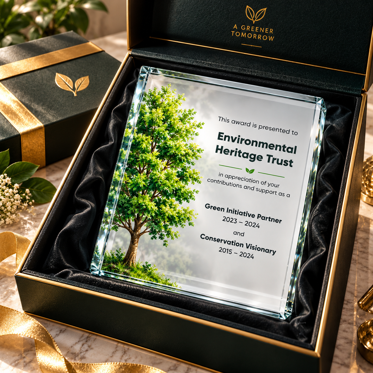 Lucent Depth | Obelisk Recognition Award plaque