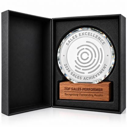Globalcrest Summit | Custom Crystal Global Sales Achievement Award