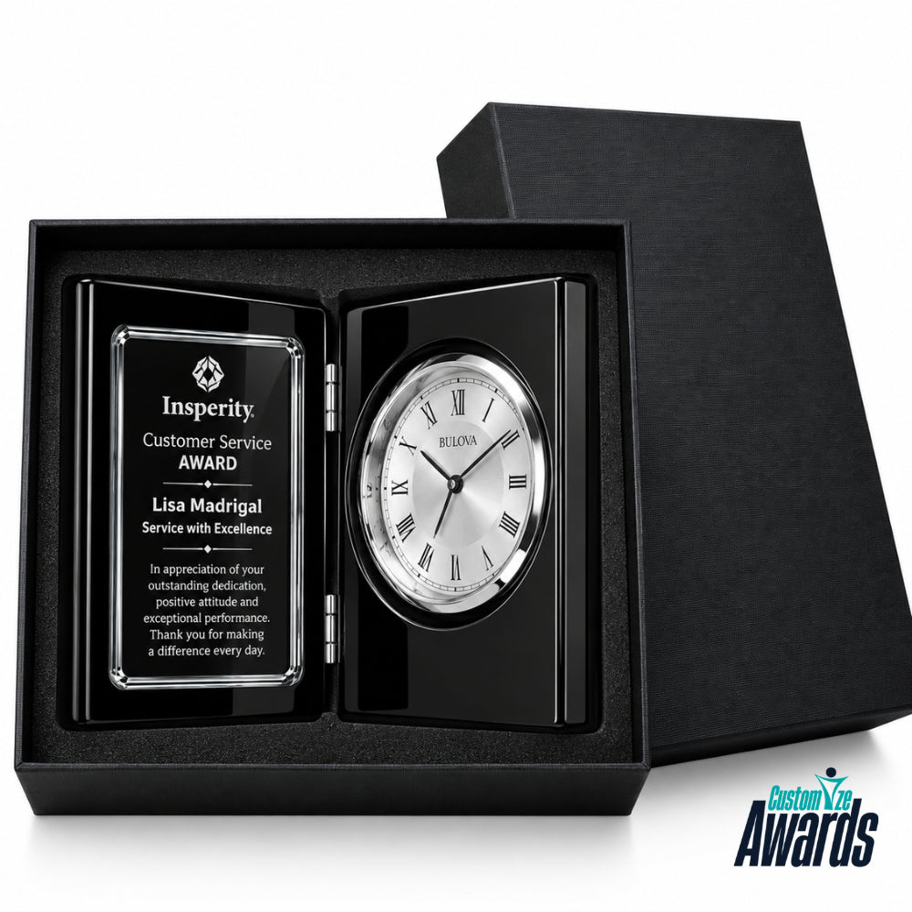 Legacy Clock | Executive Recognition Crystal Awards