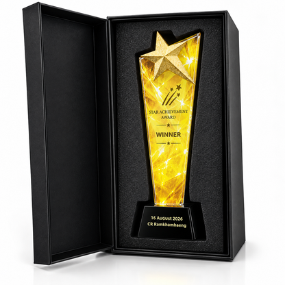 Liberty Starfire | Veterans Day Gold Star Military Recognition Award