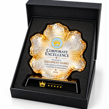 Legacy Hard Hat Kristall-Award | Ehrung langjähriger Betriebszugehörigkeit