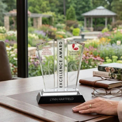 Personalized Aristocrat Crystal Award Trophy