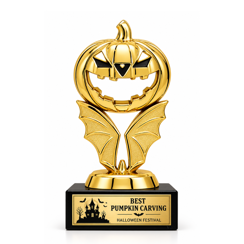 Jack O’Glow | Customized Halloween Decoration Recognition Trophy