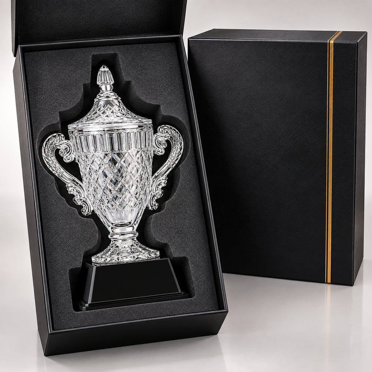 Premier Cup | Custom Engraved Executive Crystal Award