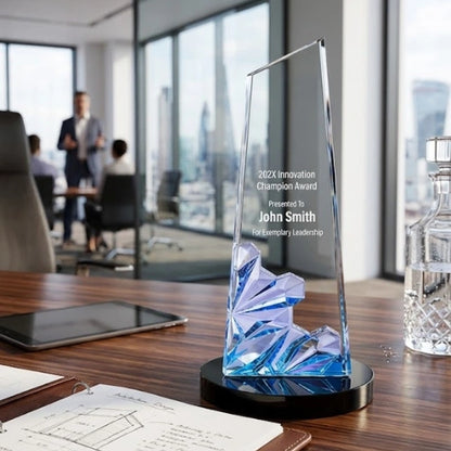 Peak Glass Acrylic Plaque