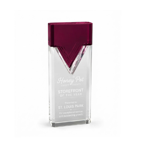 Premium Nobility Crystal Award Trophy