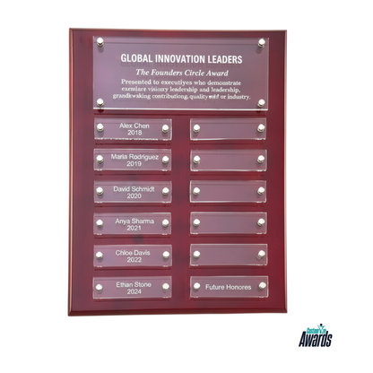 Obsidian Float Gallery Plaque