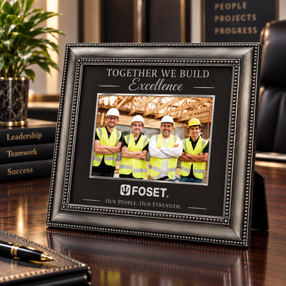 Team Tribute | Construction Team Photo Plaque Award