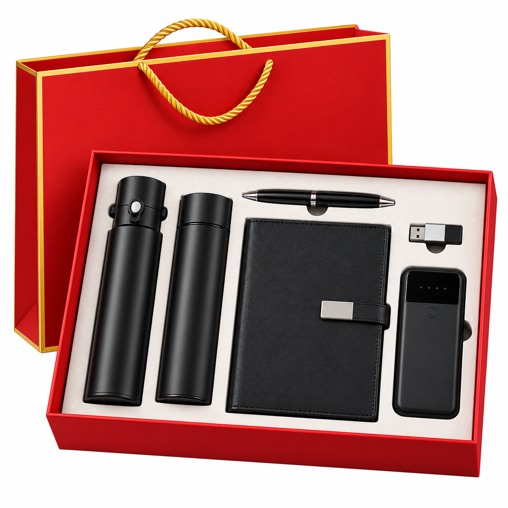 Crime Executive | Customized Black Corporate Gift Set