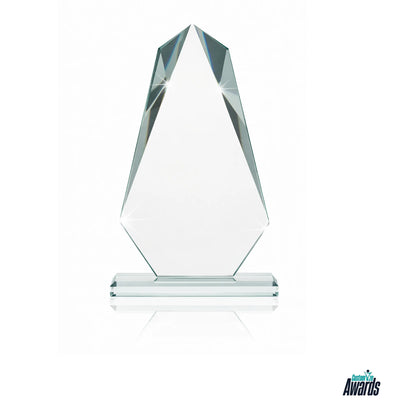 Unity Peak Crystal Plaque Award