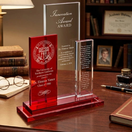 Pillar Acrylic Plaque Award