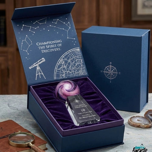 Cosmic Nebula Spire Trophy