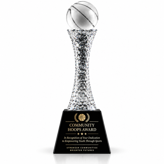 Basketball lovers | Custom Sports Leadership Award Trophy