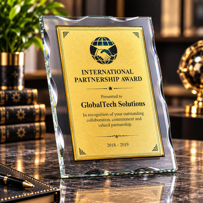 Unified Enterprise | Custom Glass Partnership Award
