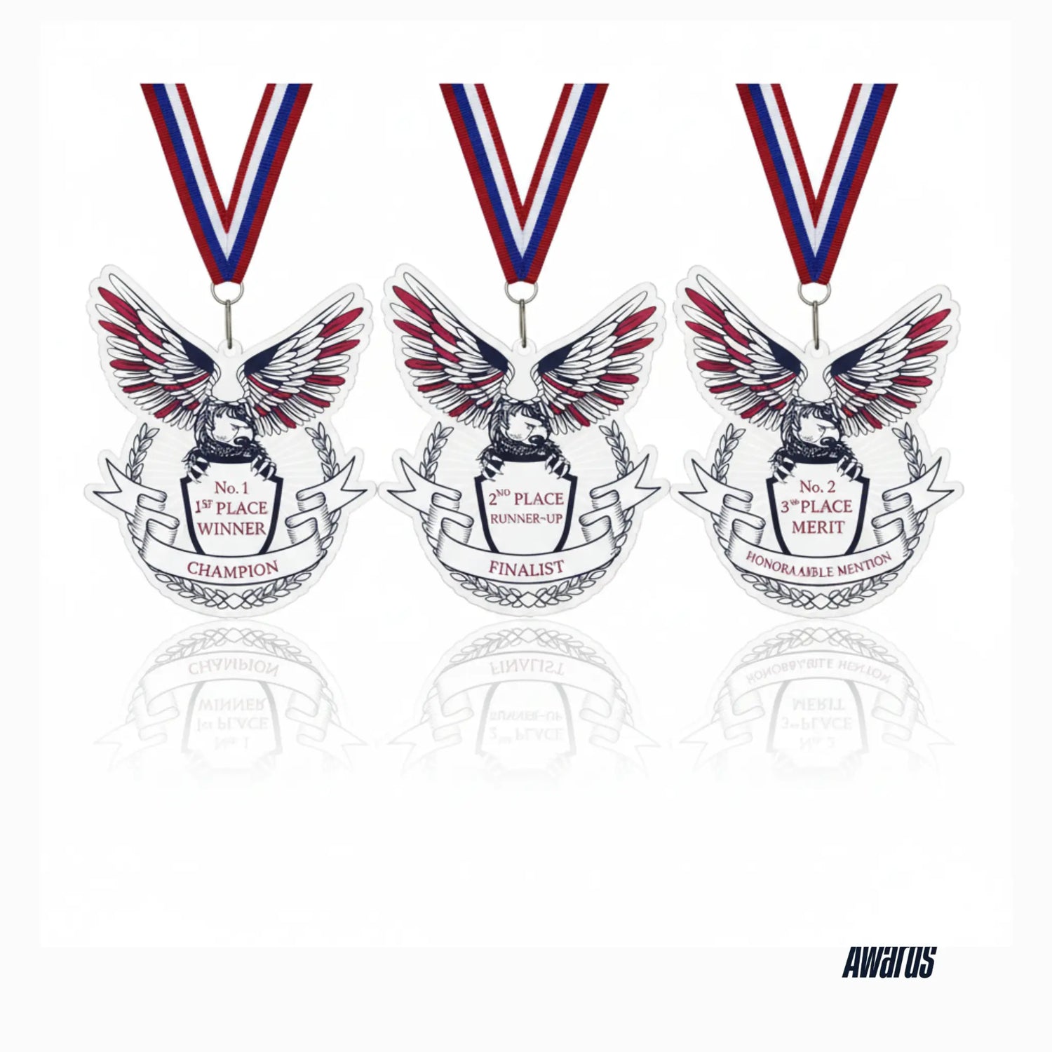 Soccer Striker Medallion