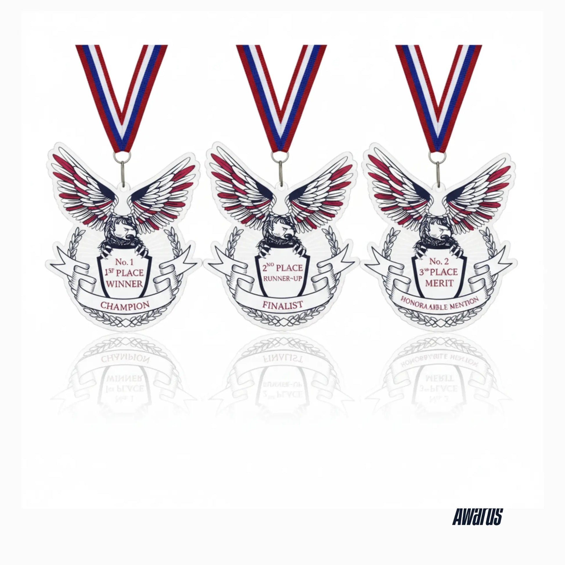 Soccer Striker Medallion