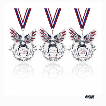 Soccer Striker Medallion
