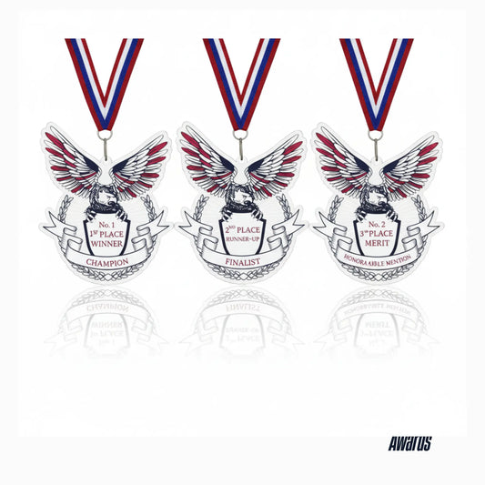 Soccer Striker Medallion