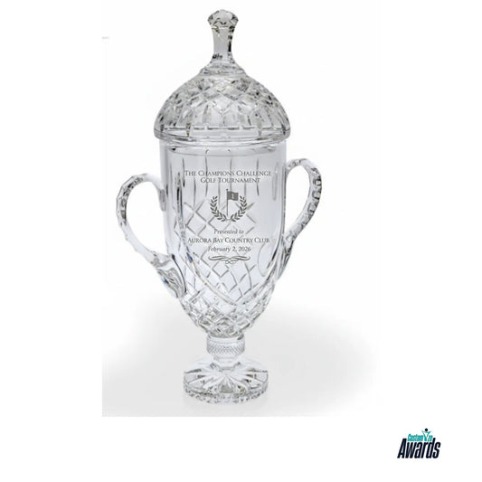 Cup Crystal Trophy