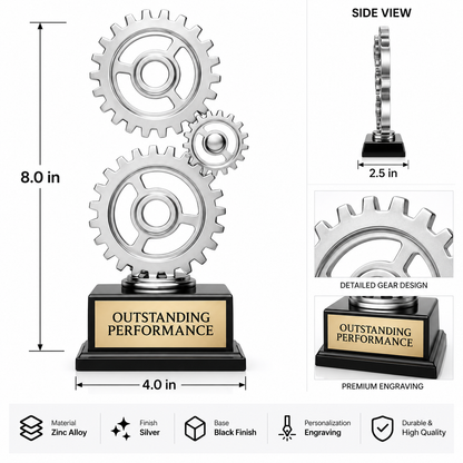Synergy Gear | Gear-Inspired Award for Collaboration and Team Excellence