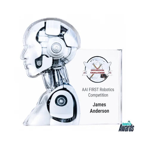Futurist Robot | AI Innovation Crystal Award