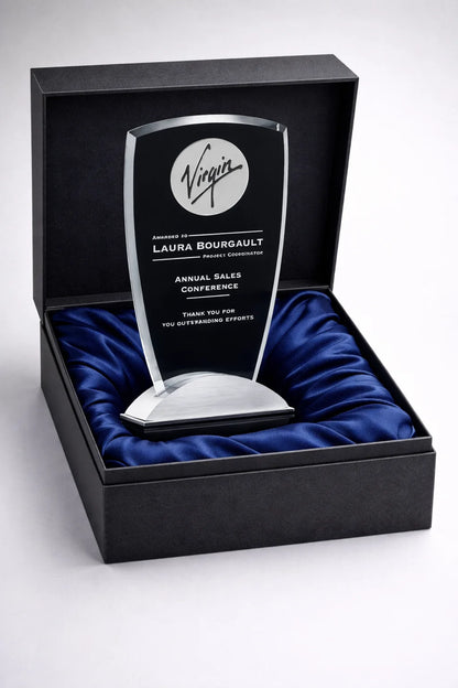 Alexandria Arch Jade Glass Award plaque
