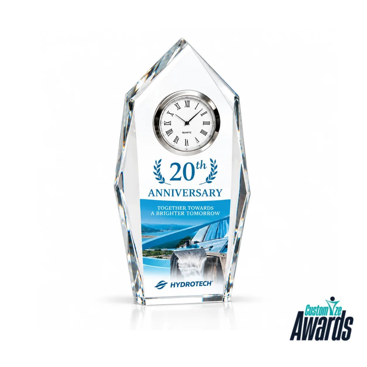 Anniversary Duo | 20th Anniversary Crystal Clock Award