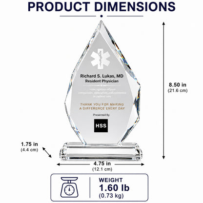 Apex Research | Medical Excellence Crystal Award