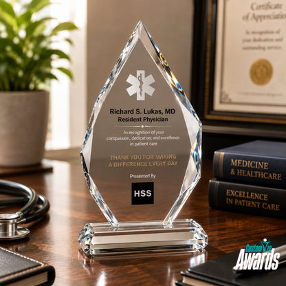 Apex Research | Medical Excellence Crystal Award