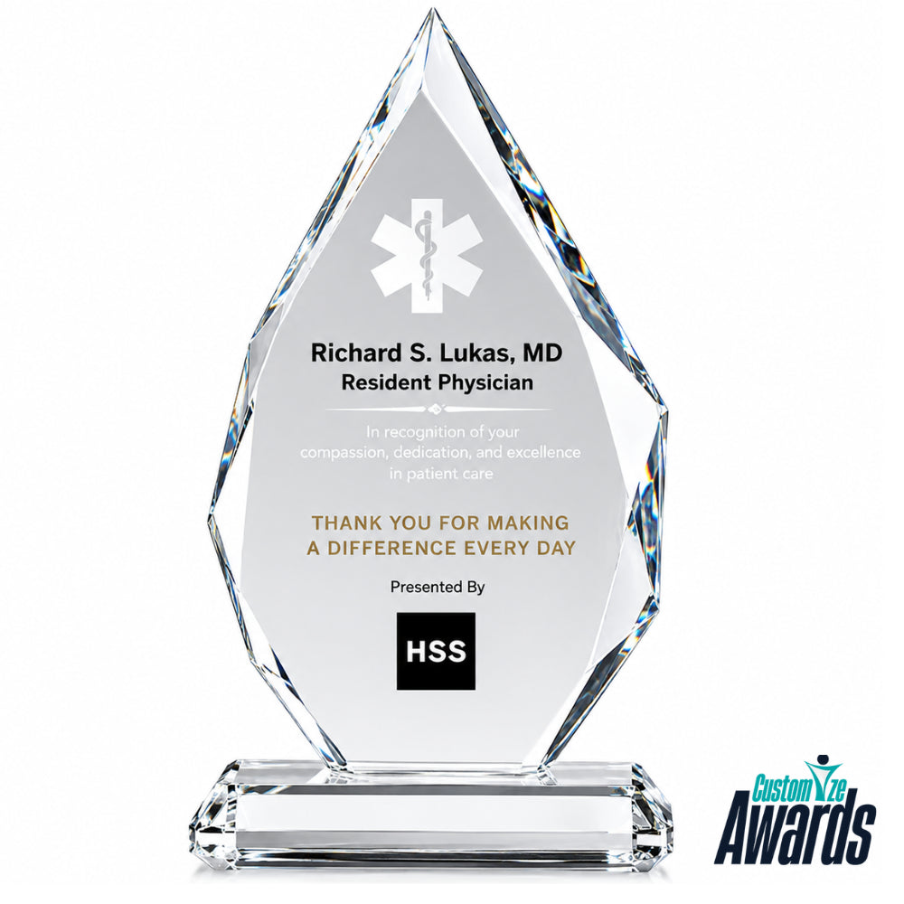 Apex Research | Medical Excellence Crystal Award