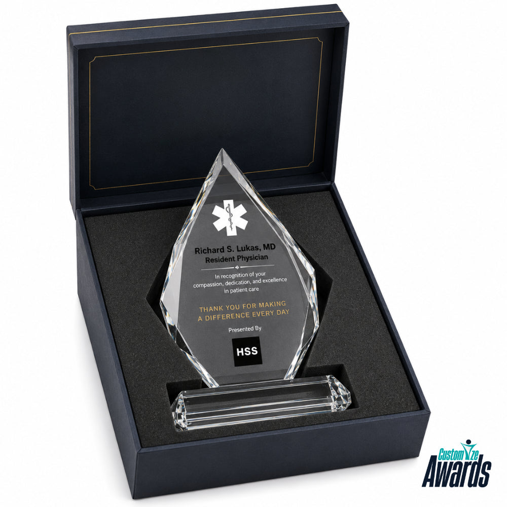 Apex Research | Medical Excellence Crystal Award