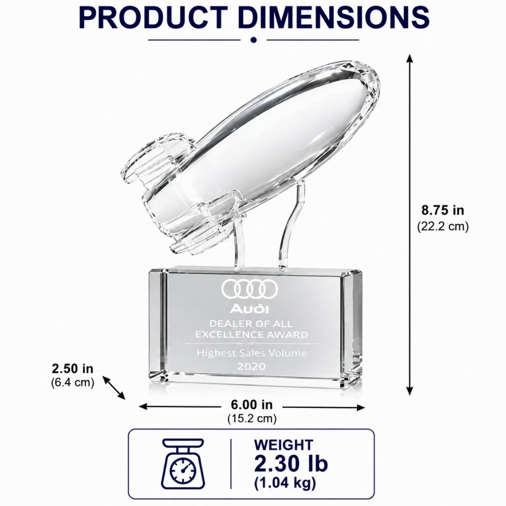Ascend Airship | Executive Achievement Crystal Award
