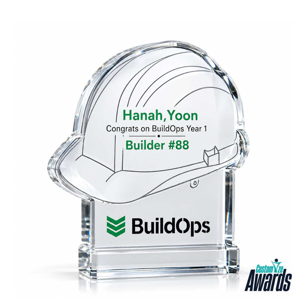 BuildStar | Construction Achievement Acrylic Award