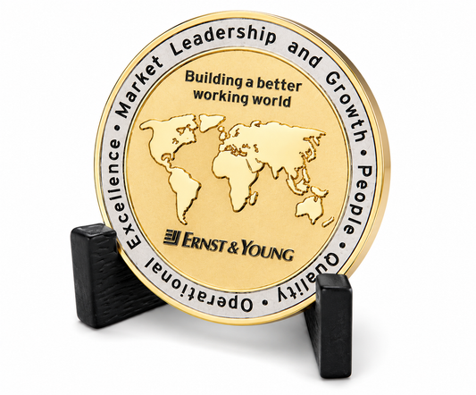 Corporate Recognition | Gold Employee Achievement Coin