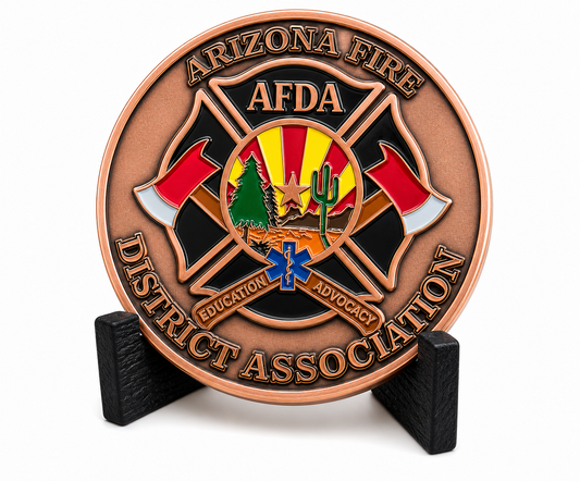 Firefighter Challenge | Personalized Fire Department Service Challenge Coin