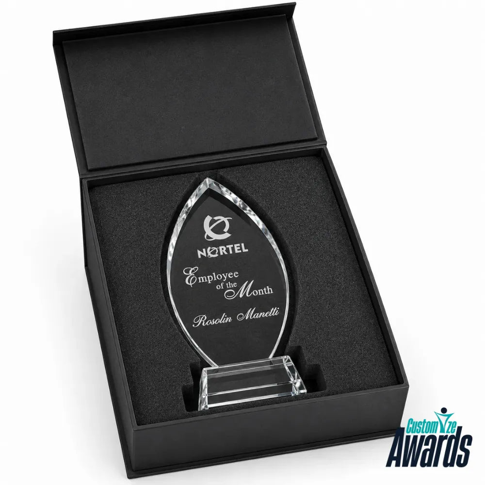 CascadeCustomCrystalAwardpakaging