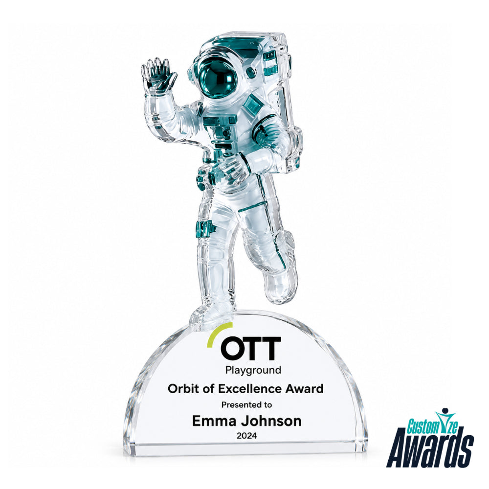 Celestial Astronaut | Global Achievement Crystal Award