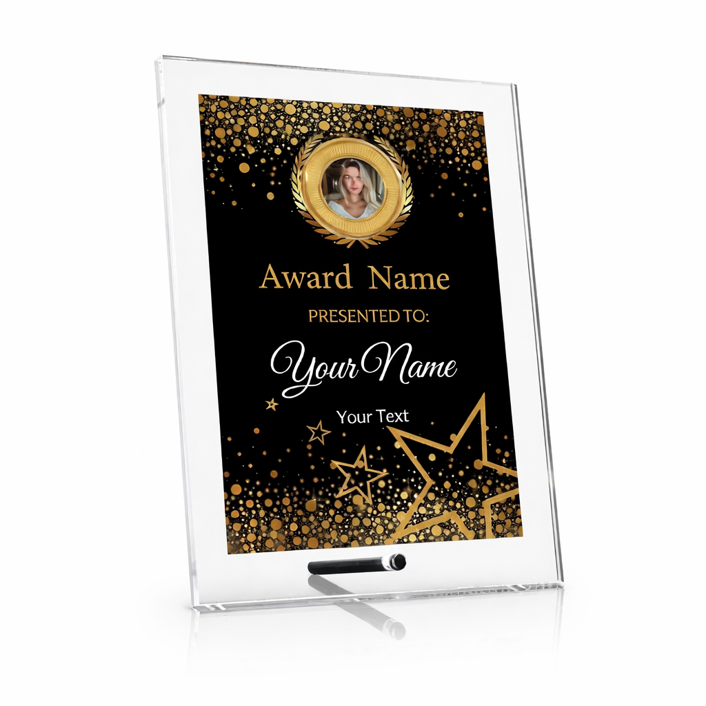 Custom Photo Acrylic Award