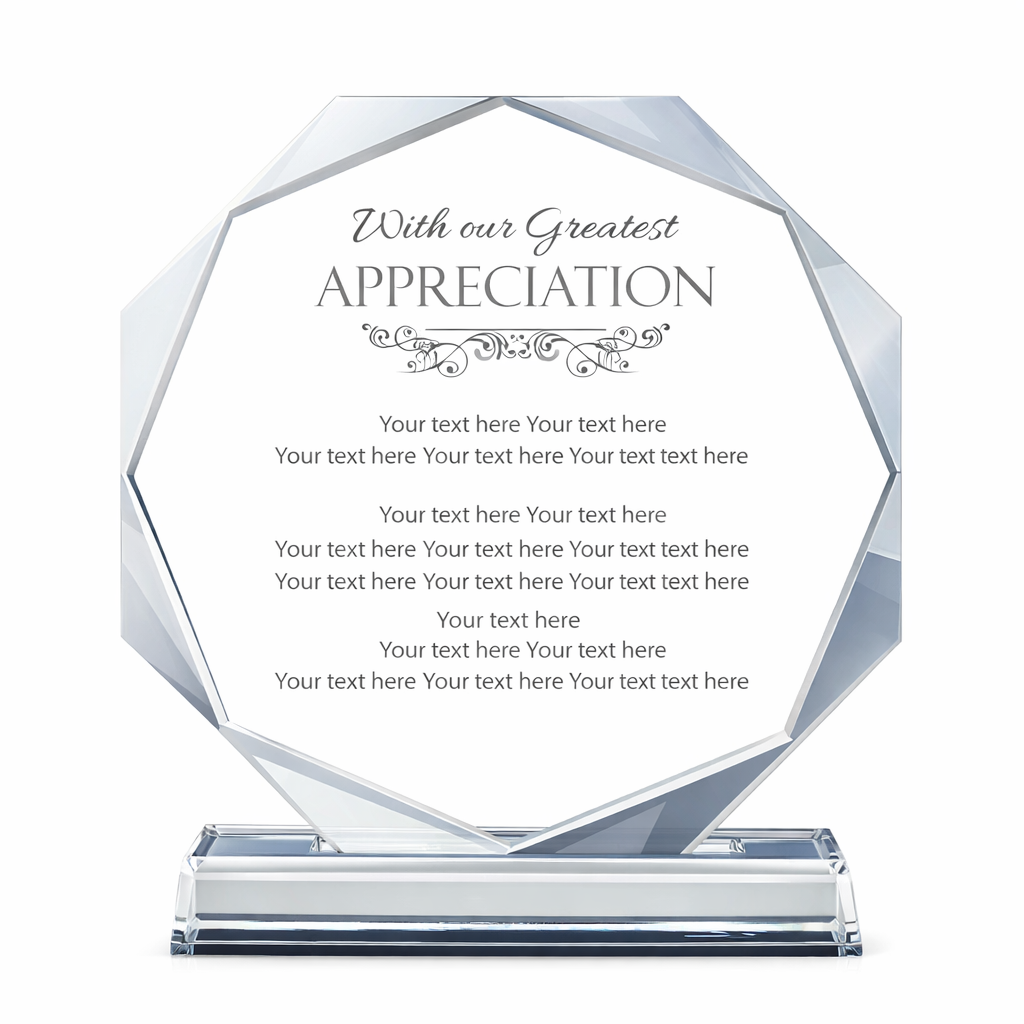 Greatest Appreciation Crystal Award