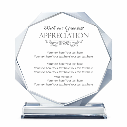 Greatest Appreciation Crystal Award