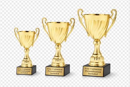 Gold Metal Champion Cup Trophy (Premium Edition)