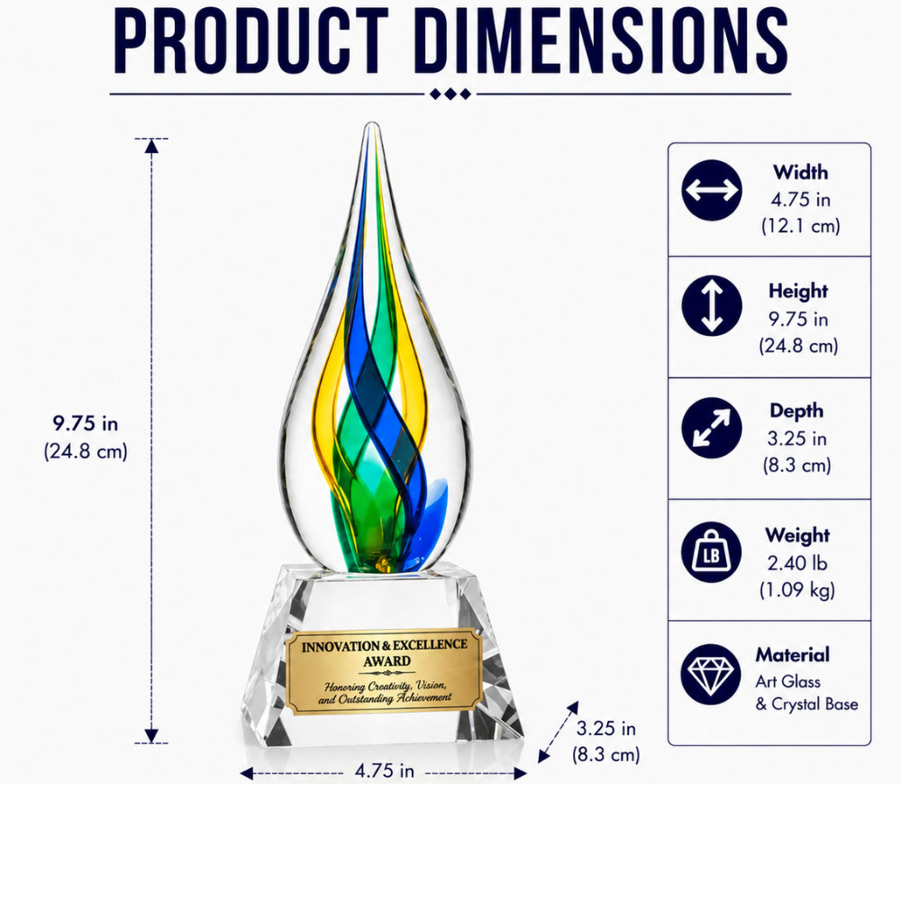 ChromaFlameEliteCrystalAwarddimensions