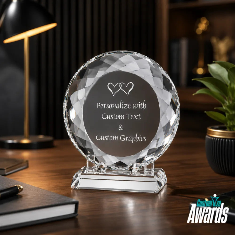 CirclePlateCrystalAwardlifestyle