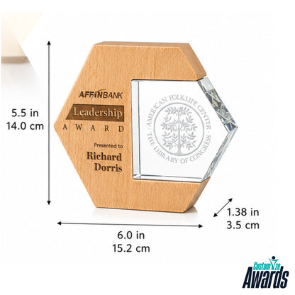 Clinton Wood | Custom Wooden Awards for Corporate Recognition