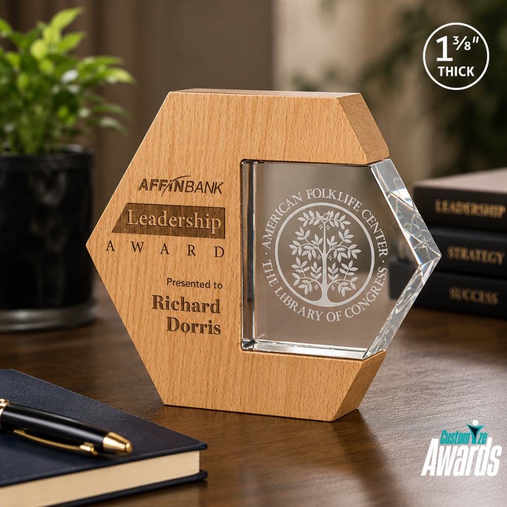 Clinton Wood | Custom Wooden Awards for Corporate Recognition