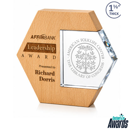 Clinton Wood | Custom Wooden Awards for Corporate Recognition