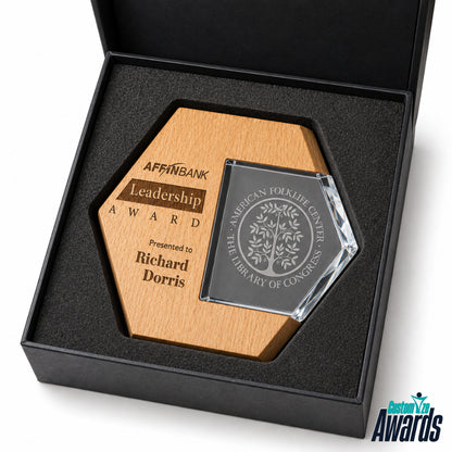 Clinton Wood | Custom Wooden Awards for Corporate Recognition
