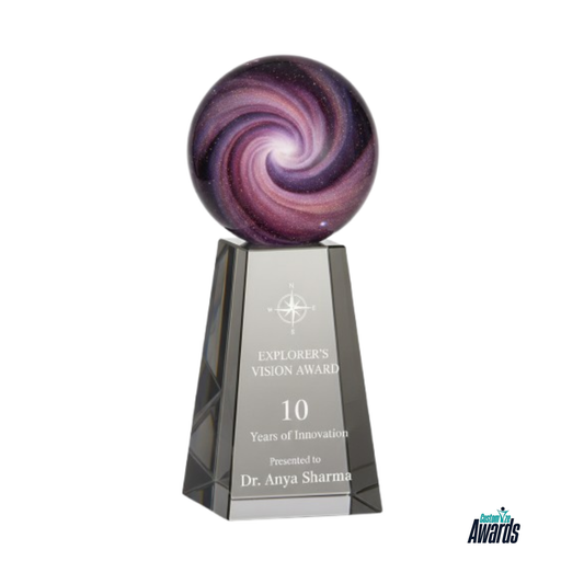 Cosmic Nebula Spire Trophy