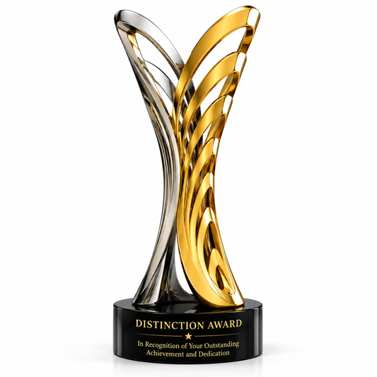 Creative Orbit | Customized Metal Media Trophy
